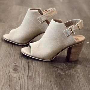 Peep Toe/Strap Booties